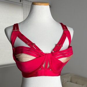 Linda C Raspberry Bra Top - Women Intimates & Sleepwear 36H
